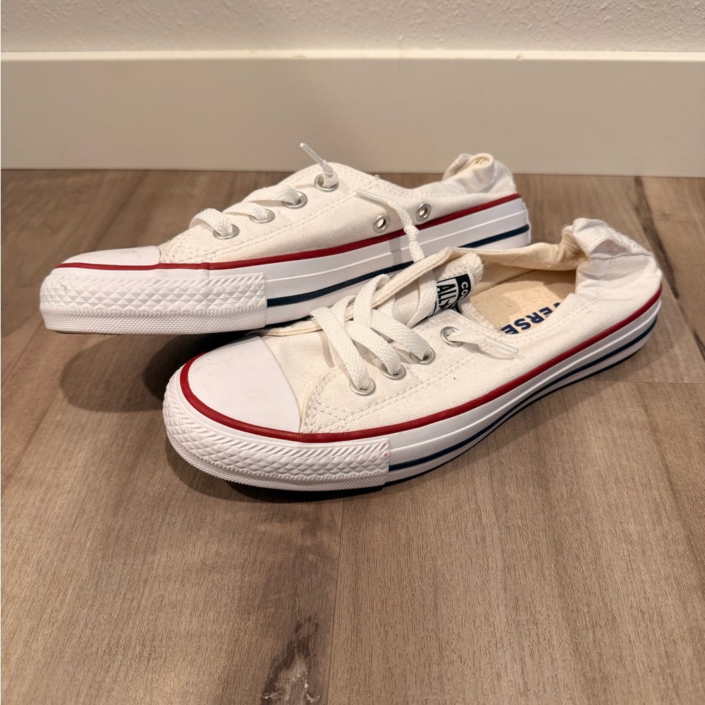 Casual Cream Canvas Loafers